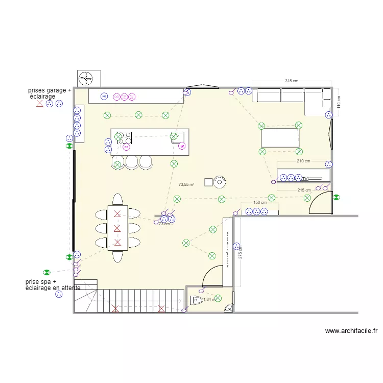 RCH electricite. Plan de RCH electricite. Plan de