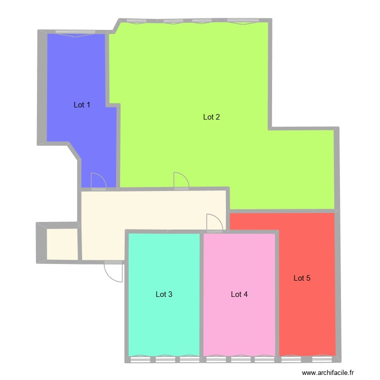 Bizot 3ème V4. Plan de 0 pièce et 0 m2