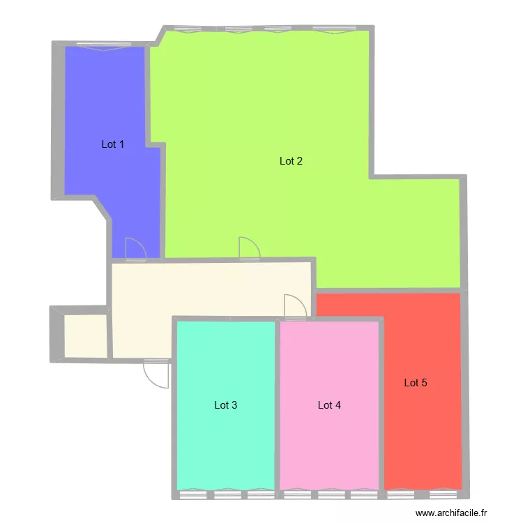 Bizot 3&egrave;me V4. Plan de 7 pièces et 184 m²