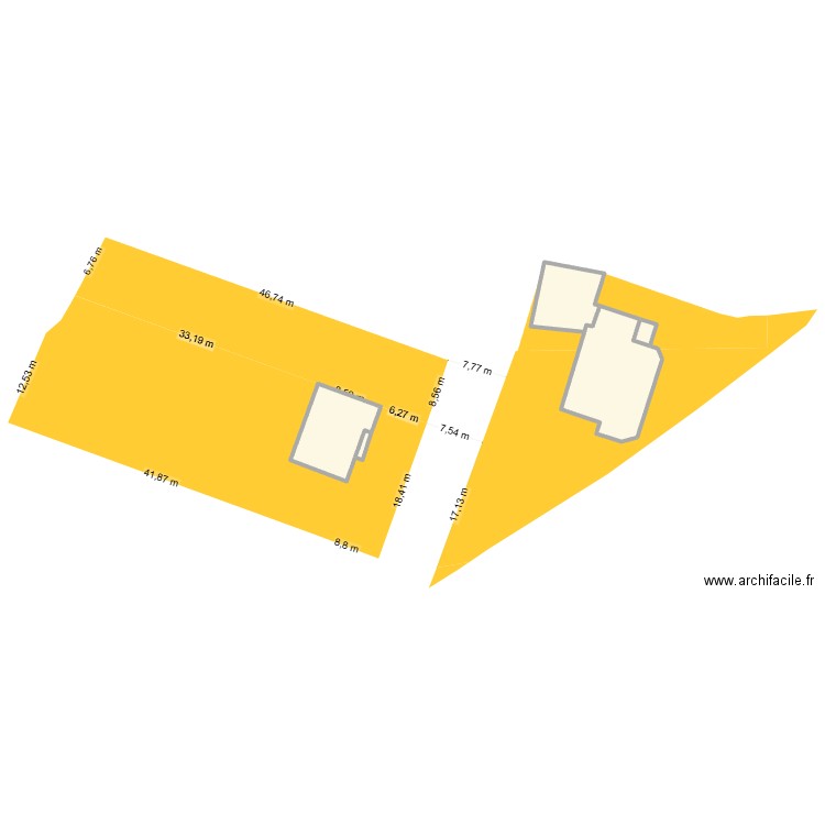 ressons sur matz moi. Plan de 5 pièces et 280 m2