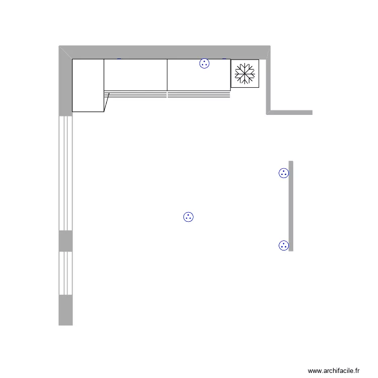 NAUSSAC CUISINE. Plan de 