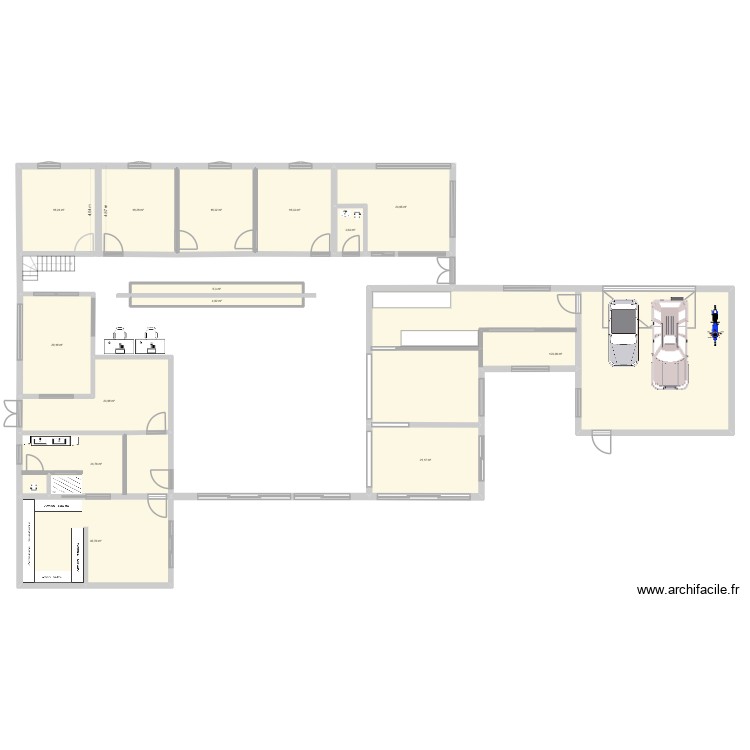 maison. Plan de 0 pièce et 0 m2