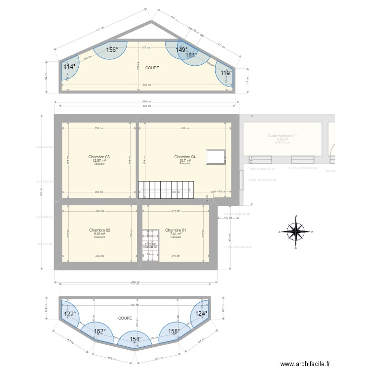 ML24010470 VAILLANT . Plan de 23 pièces et 146 m2