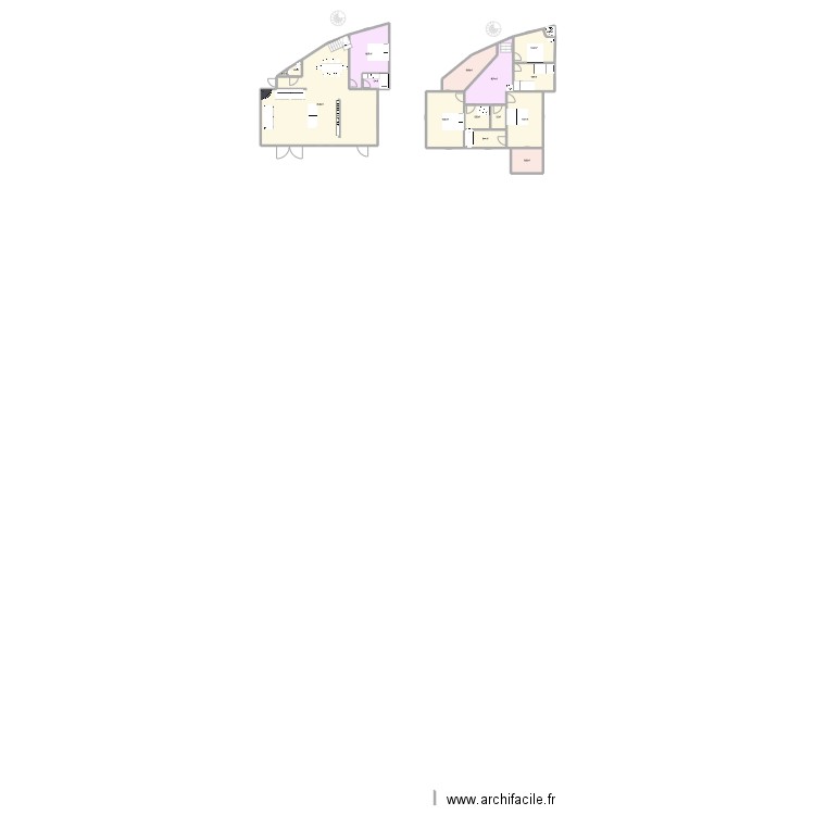 Mandelieu. Plan de 16 pièces et 204 m2