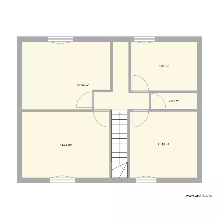 24460Etage. Plan de 5 et 61 m² 24460Etage. Plan de 5 et 61 m²