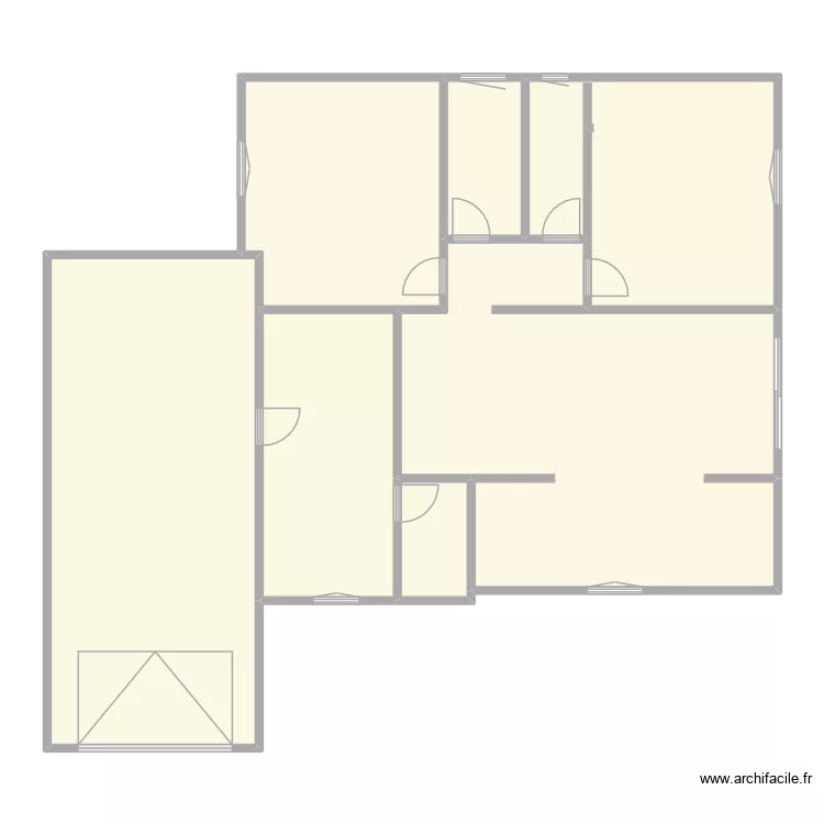 rdc. Plan de rdc. Plan de