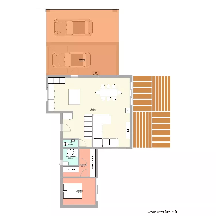 maison nangy &eacute;. Plan de 