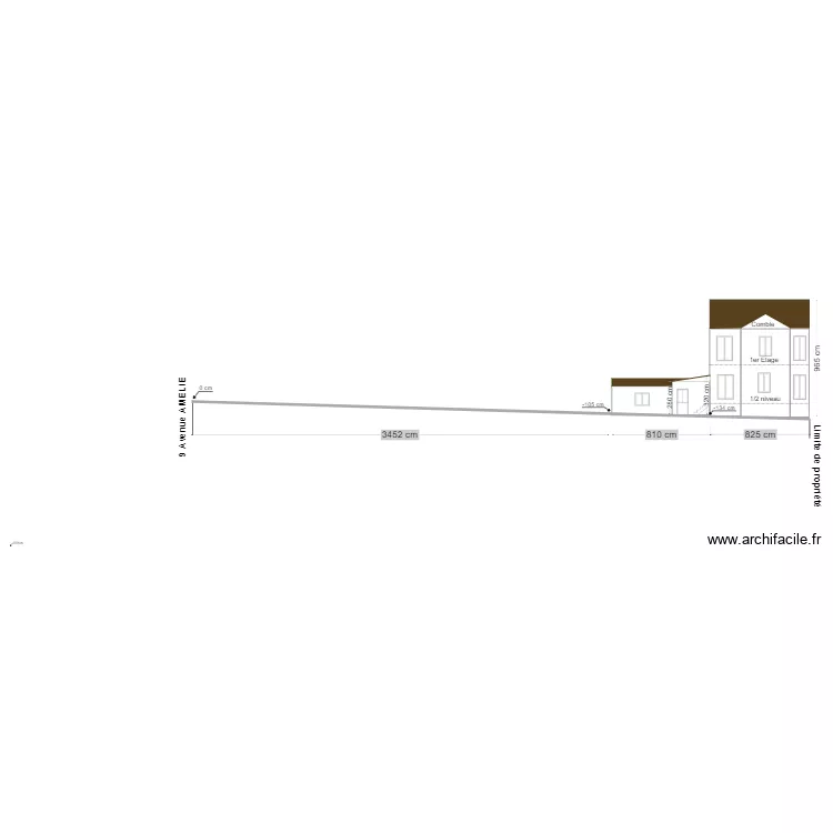 PLAN DE COUPE AVP. Plan de 