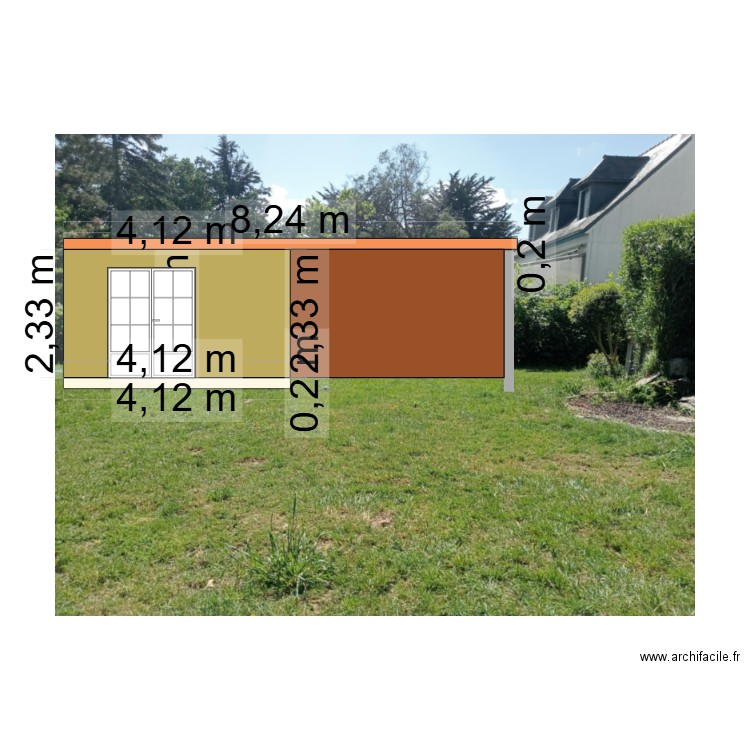document graphique. Plan de 0 pièce et 0 m2