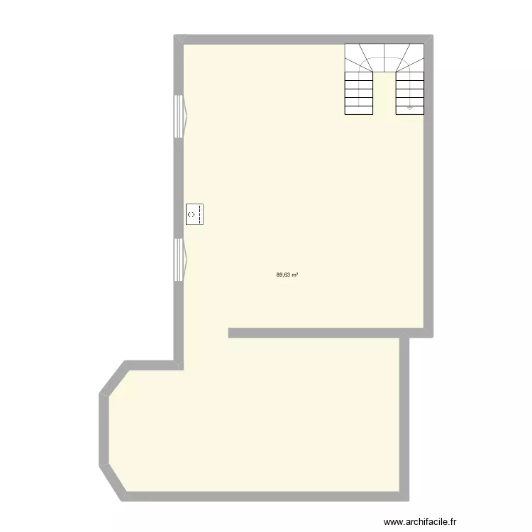 ISABEL CASELAS. Plan de 1  et 90 m²