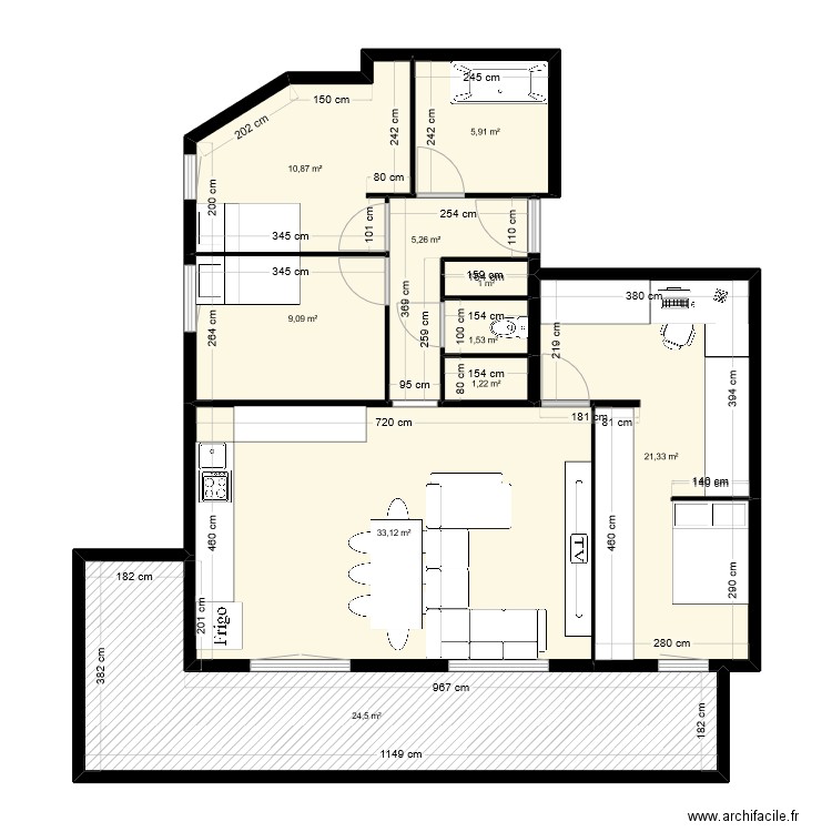 lucet 5. Plan de 0 pièce et 0 m2