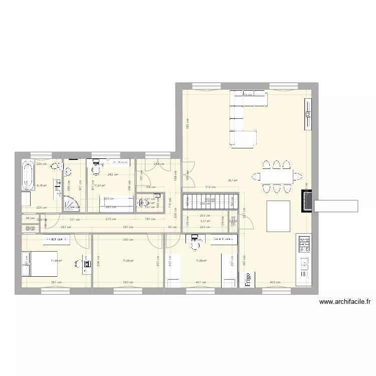 Maison chigny Actuel Travail v4. Plan de 