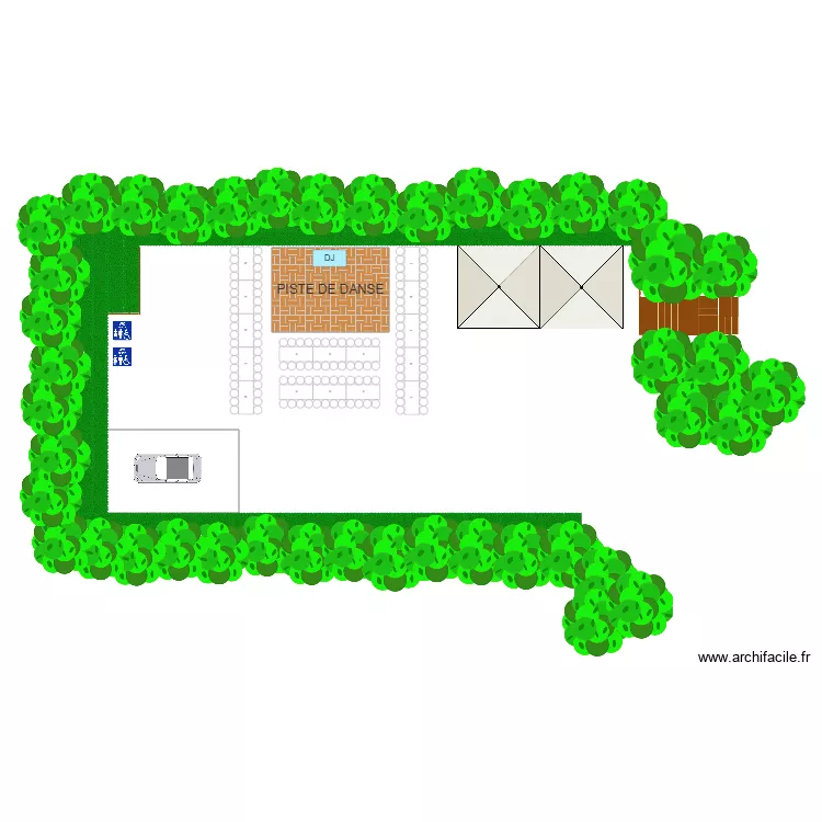 plan laura et david ok mauvais temps. Plan de 