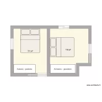 Plan 2 chambres