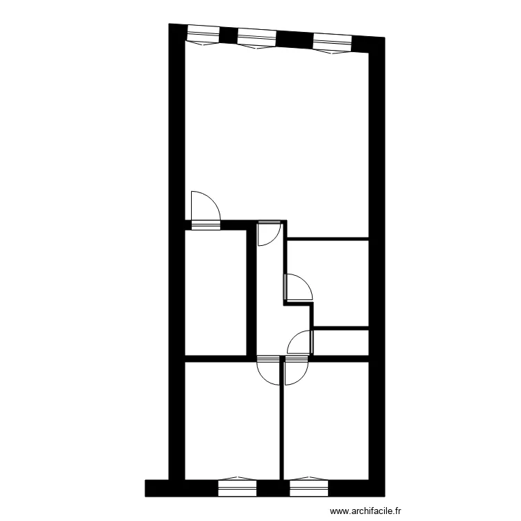SCI JP IMMO 1er etage. Plan de 