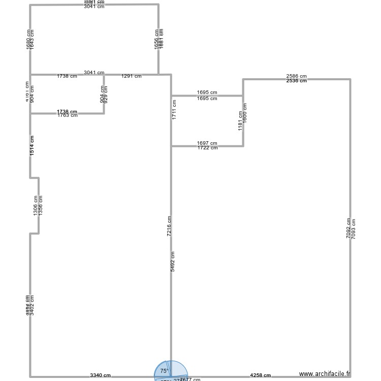 Kéké Réno. Plan de 0 pièce et 0 m2