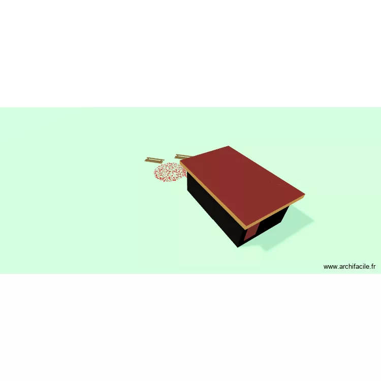 myy. Plan de 1  et 7 m²