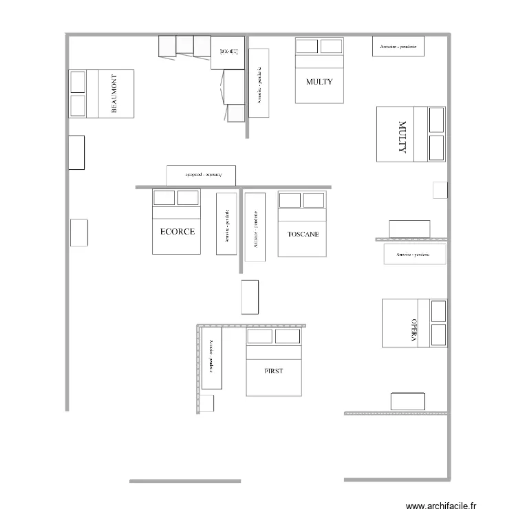 MAGASIN ESPACE CELIO. Plan de MAGASIN ESPACE CELIO. Plan de