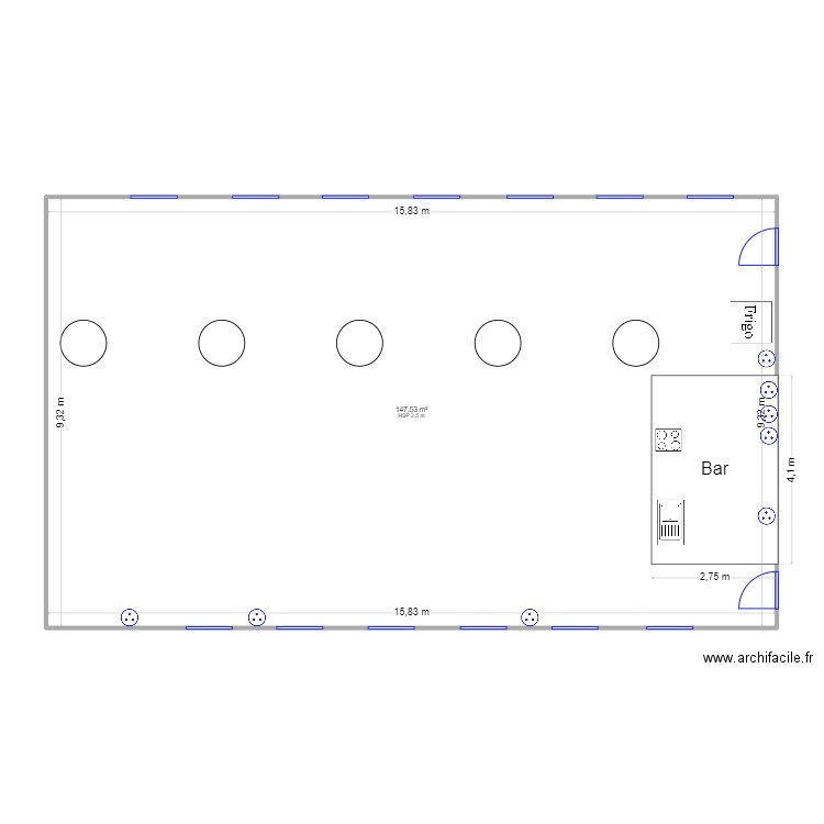 Salle Communale Ardres - Grande echelle. Plan de 0 pièce et 0 m2