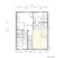 étage avec travaux 5 sdb dressing