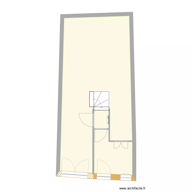 BAUDUEN 33 PORTE REMISE. Plan de 