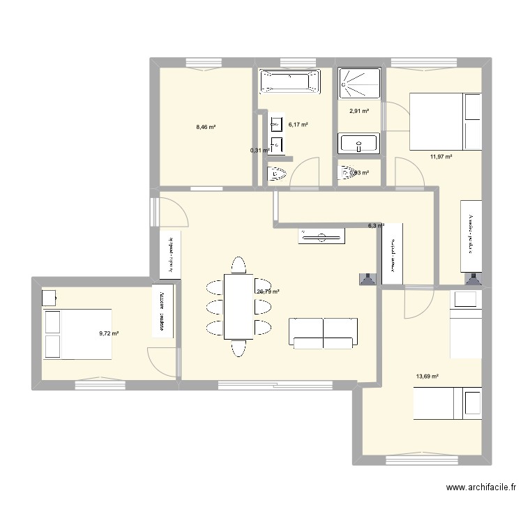 Belfort v1. Plan de 0 pièce et 0 m2