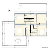 Plan maison V archi