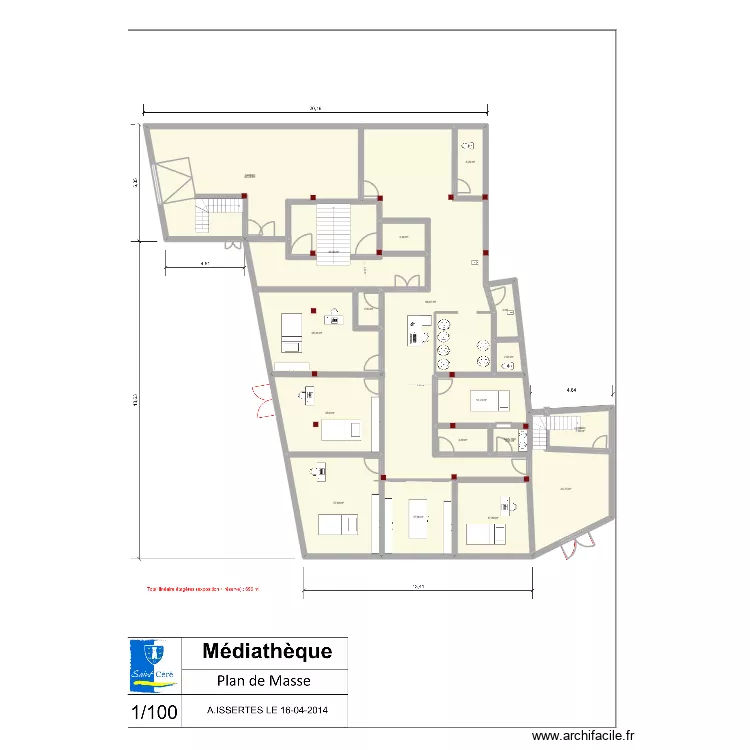 cab mediatheque structure2. Plan de 