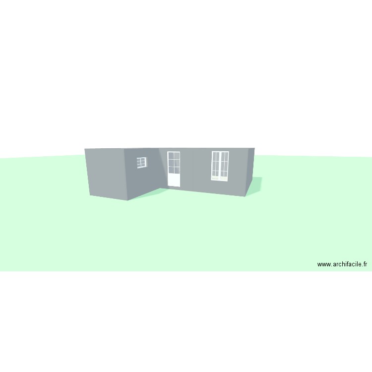 Maison selles. Plan de 5 pièces et 47 m2