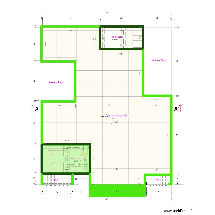 chez papis Terasse. Plan de 0 pièce et 0 m2