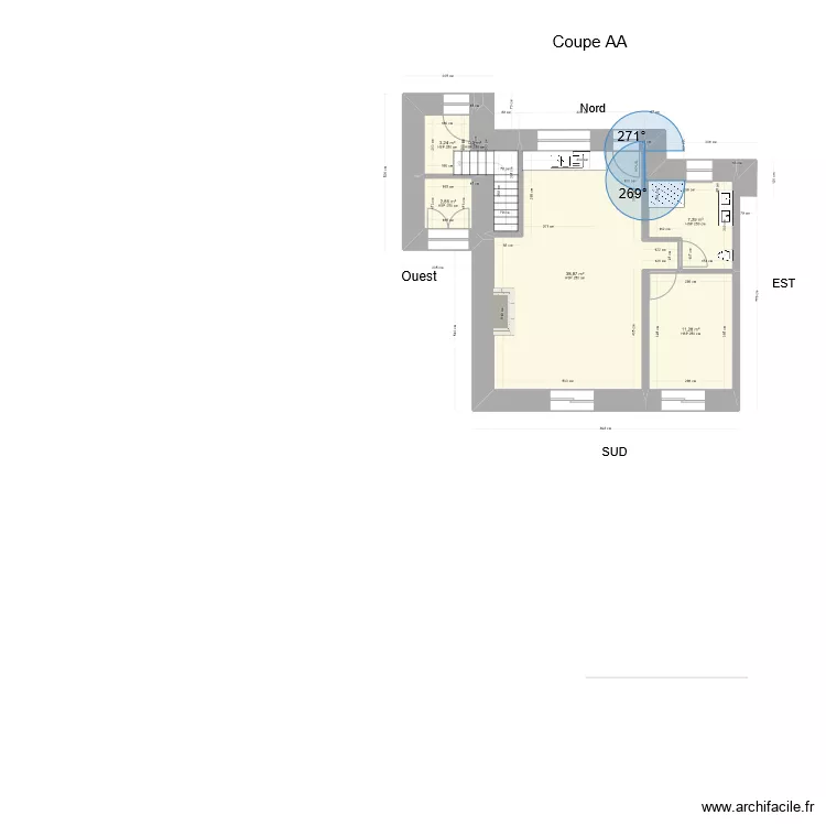 plan extention Ouest 16/11. Plan de 