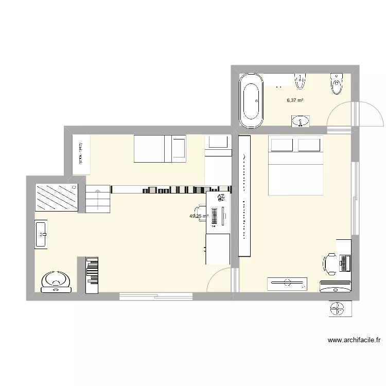 Totalit&eacute; . Plan de 