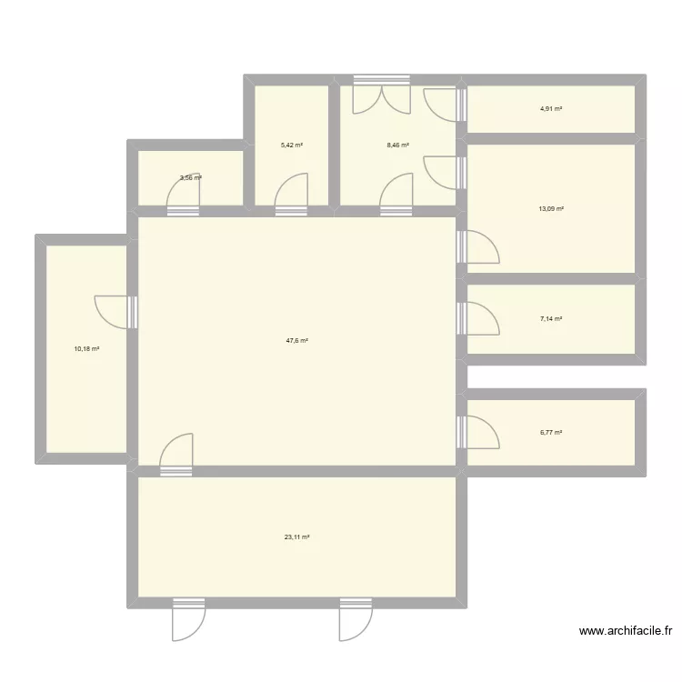boucher. Plan de 10 Pièces et 130 m² boucher. Plan de 10 Pièces et 130 m²