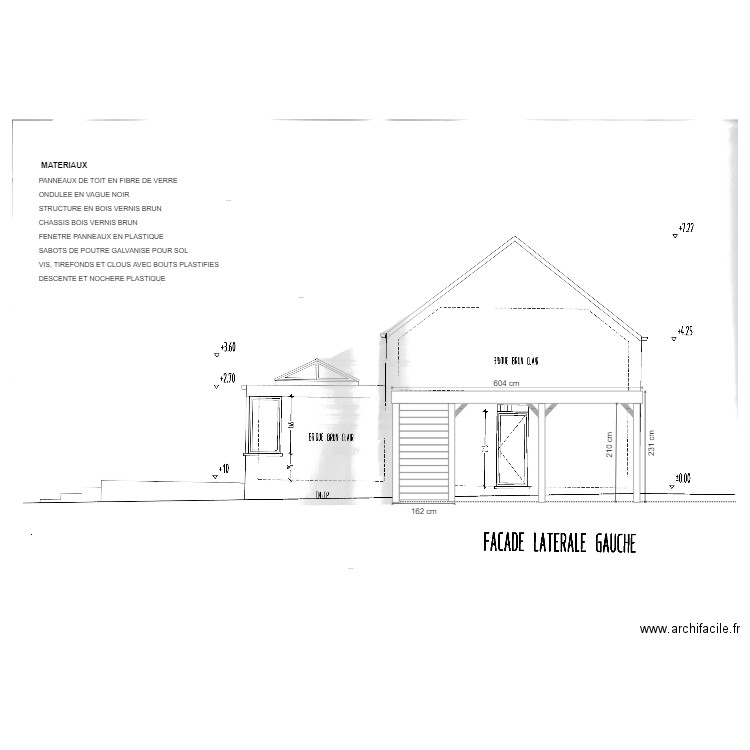 plans carport 2. Plan de 0 pièce et 0 m2