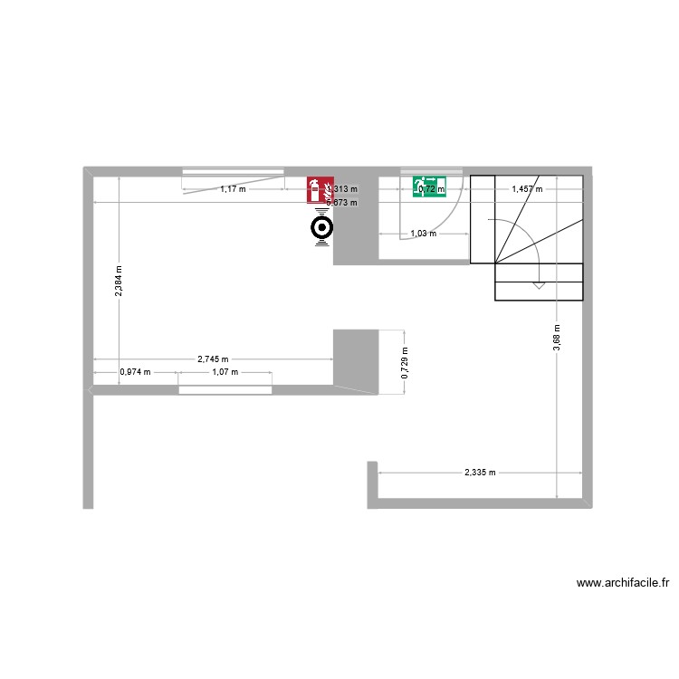 Kersy. Plan de 0 pièce et 0 m2