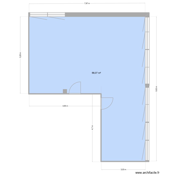 R&D_Gare 25_vide. Plan de 0 pièce et 0 m2