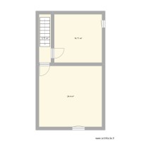 SCHEMA  ARCHITECTURAL CHAMBRE 2 ET 3