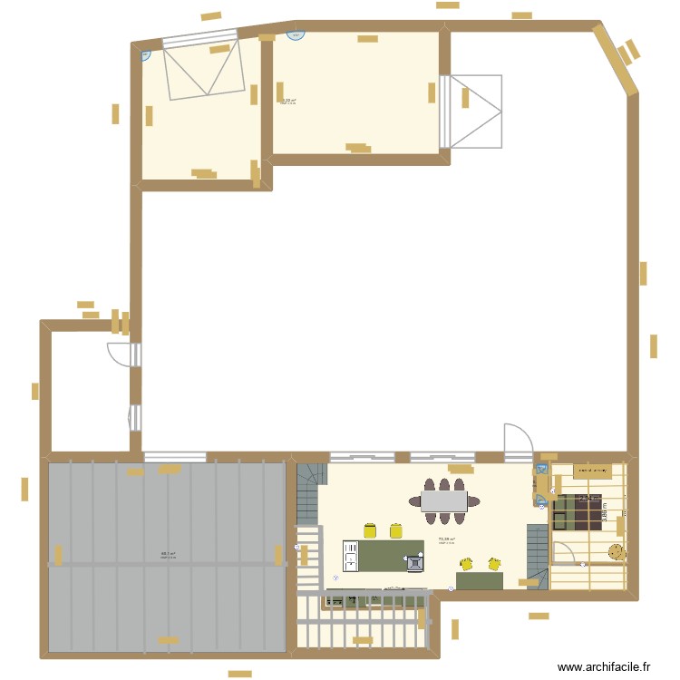 CORPS DE FERME DE CORMES 3. Plan de 0 pièce et 0 m2