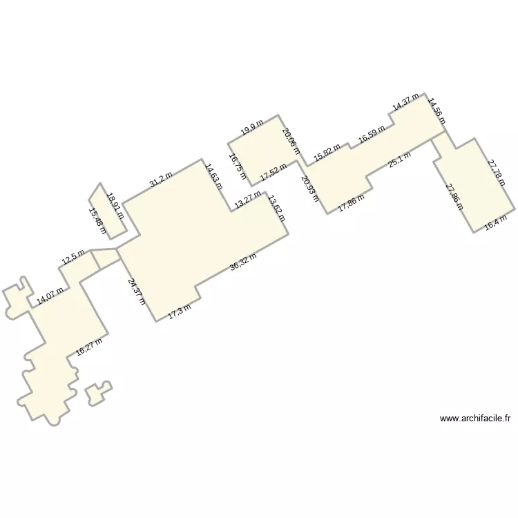 BELAMBRA_ADM. Plan de 7  et 4161 m²