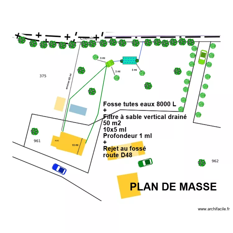 Gaertner - Sauter filtre à sable. Plan de Gaertner - Sauter filtre à sable. Plan de