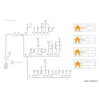 Schéma unifilaire Legrain 3e étage