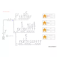Sch&eacute;ma unifilaire Legrain 3e &eacute;tage