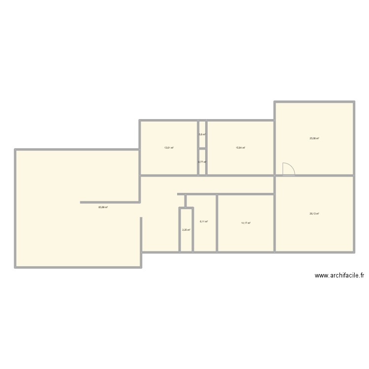 brezins. Plan de 10 pièces et 189 m2