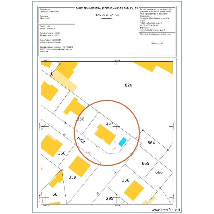 MESNIL. Plan de 0 pièce et 0 m2