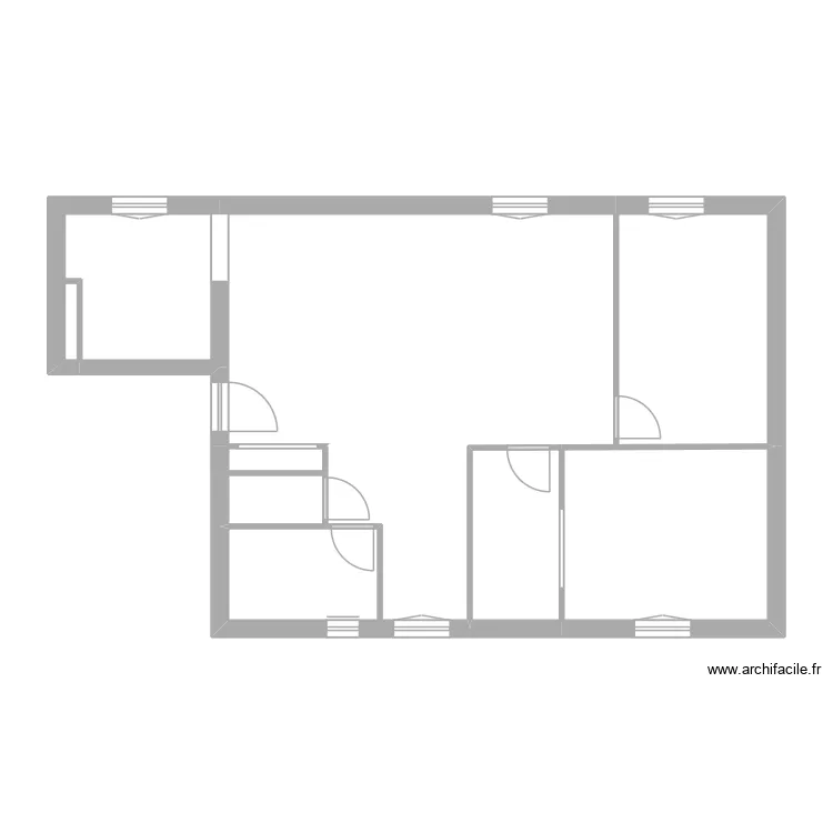26ABAG090. Plan de 9  et 74 m²
