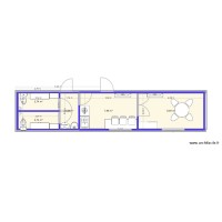 amenagement container rouge