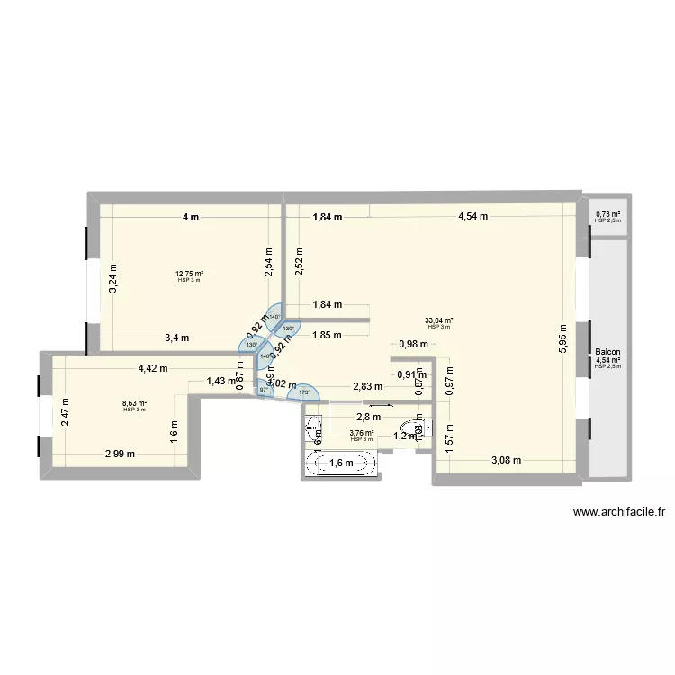 PLAN FONDERE PROJET. Plan de 