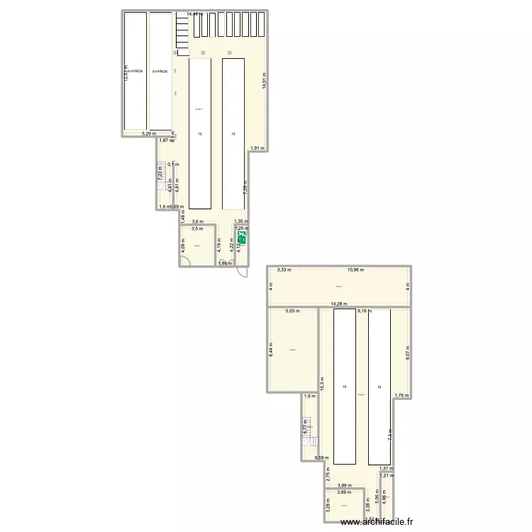 Richard Lenoir. Plan de 