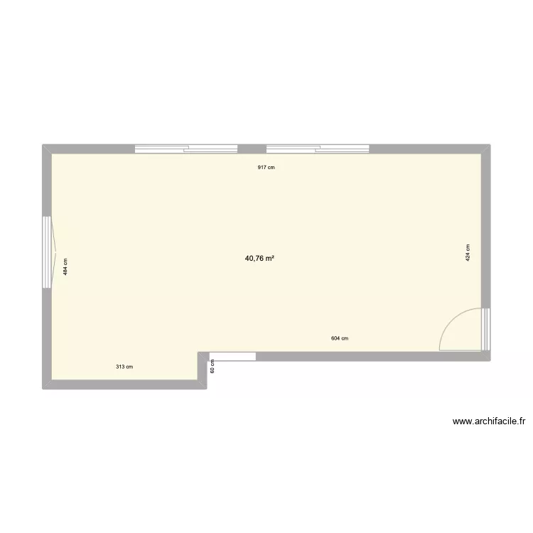 chalet Domancy yavuz. Plan de 