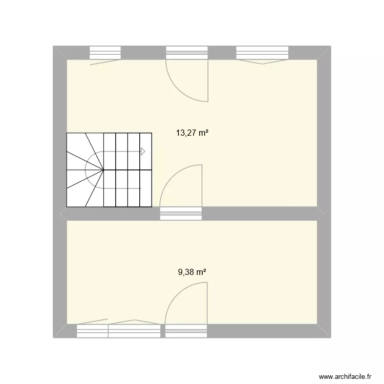 maison 2. Plan de 2 Pièces et 23 m² maison 2. Plan de 2 Pièces et 23 m²